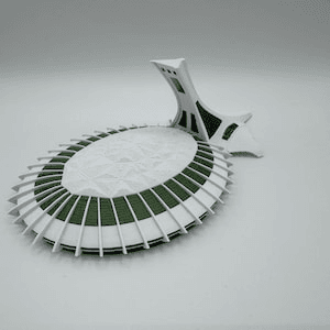 Montreal Olympic Stadium Inspired Fan Model & Collectible