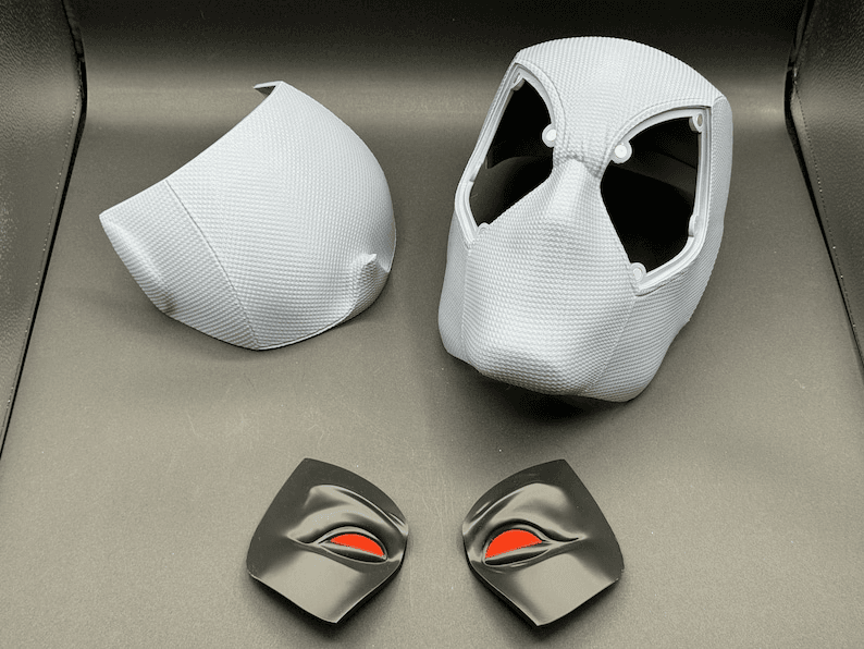 X-Force Deadpool Inspired Grey Cosplay Mask | Fan Replica