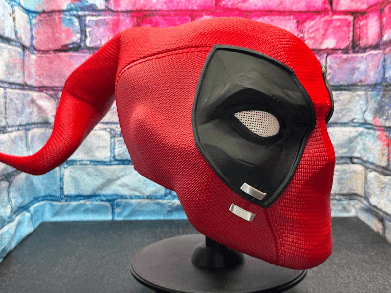 Deadpool Inspired Fan Helmet Mask | Marvel Rivals Cosplay