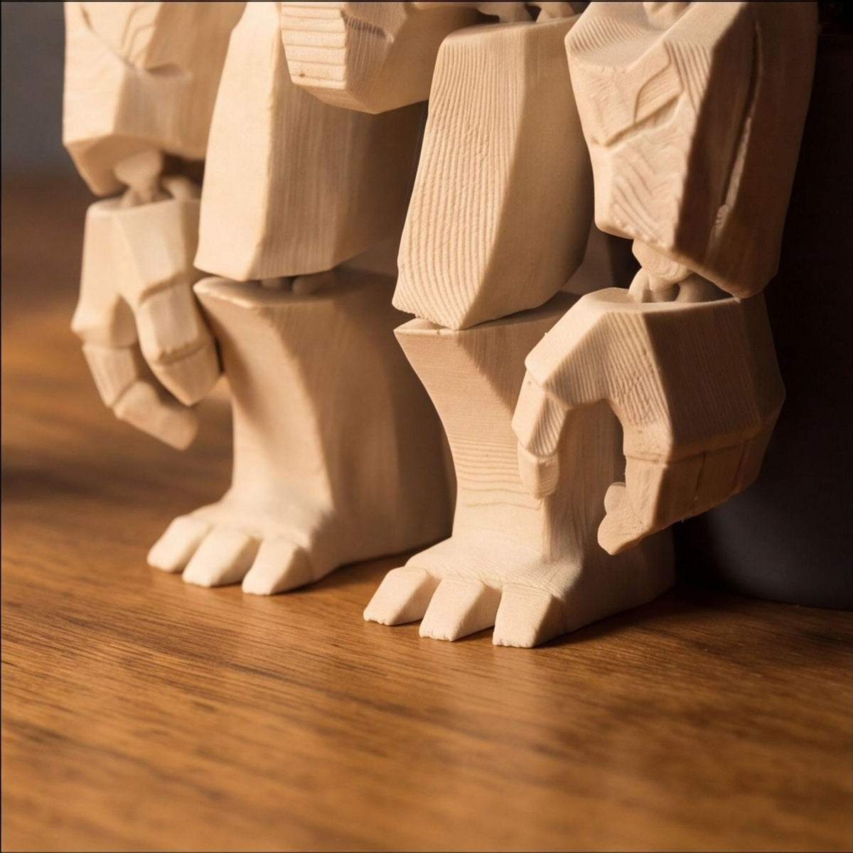 Stone Golem Flexi Toy Keychain – Fantasy Creature Figure