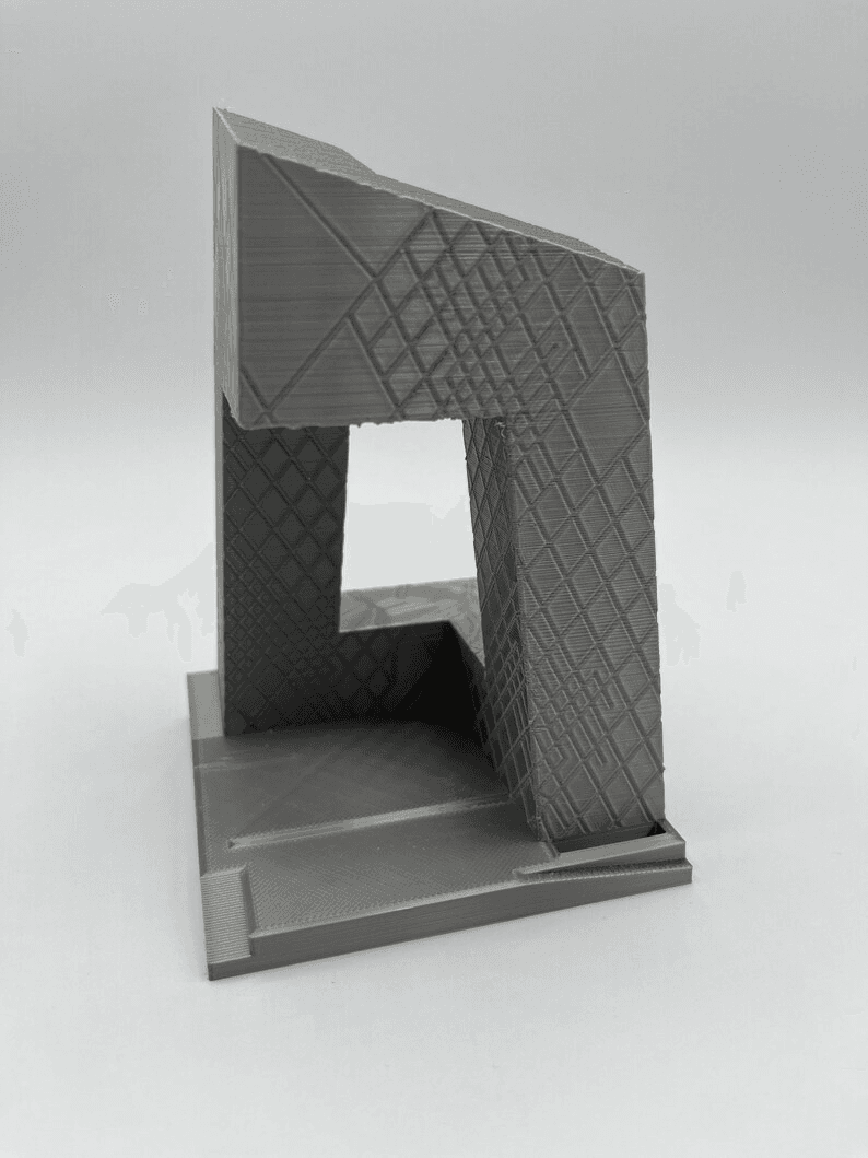 CCTV Headquarters Inspired Architectural Desk Model
