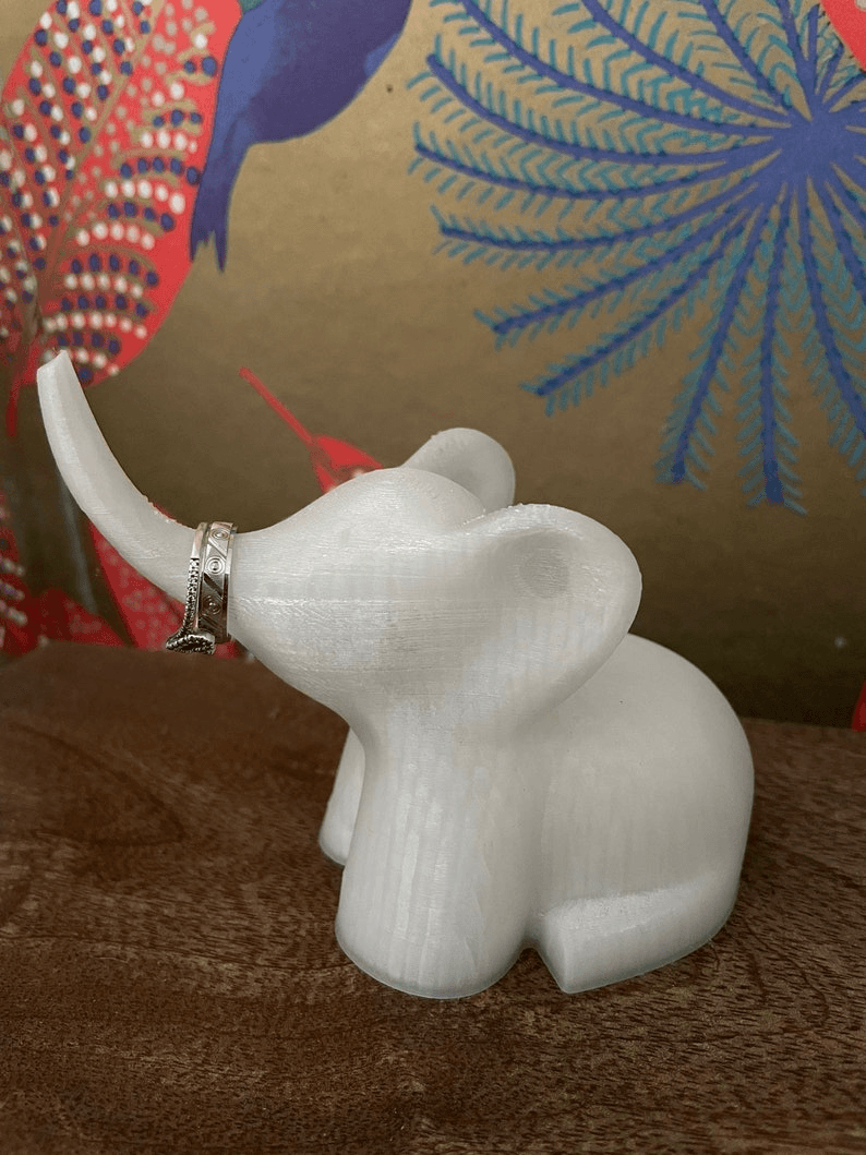 Playful Elephant Ring Holder & Jewellery Dish