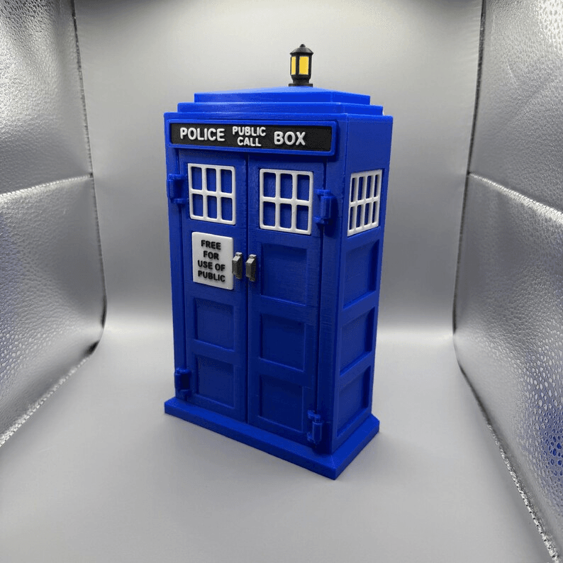 Doctor Who Inspired TARDIS Wall-Mounted Key Holder