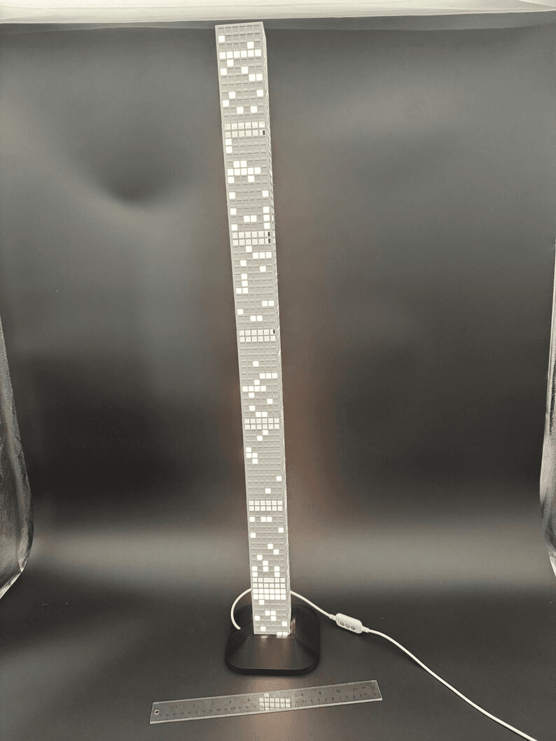 World Famous Skyline Light-Up Glowing Desk Model Display