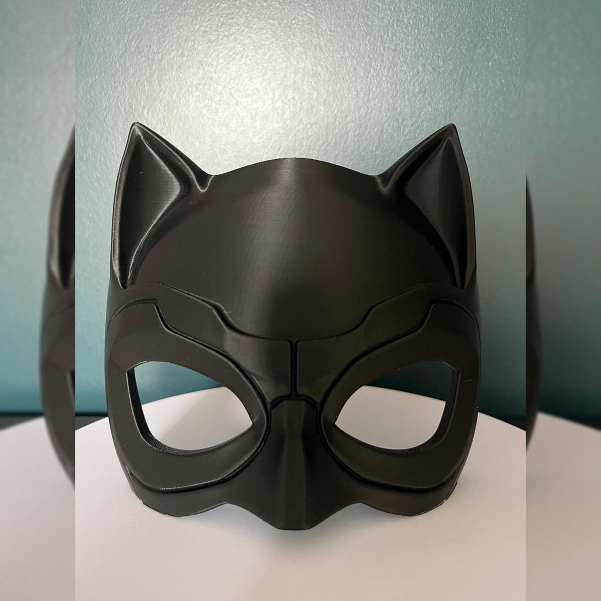 Catwoman-Inspired Cosplay Mask | Cat Villain Half Mask