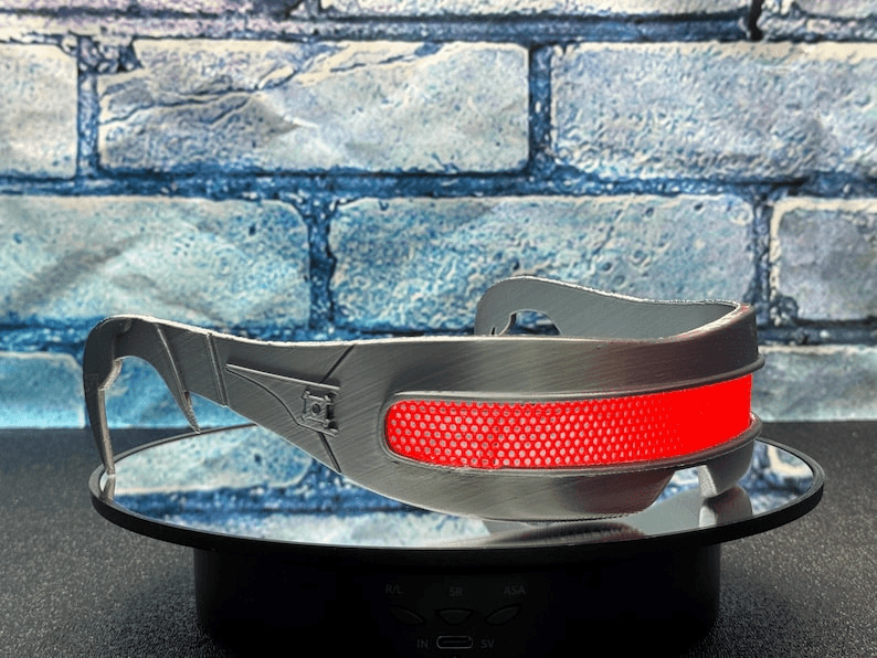 Cyclops-Inspired Visor | X-Men Fan Cosplay Prop