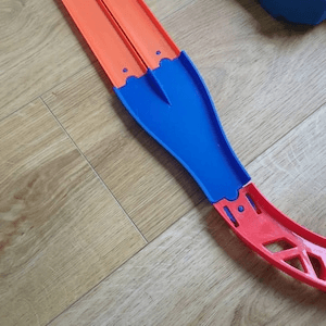 2-in-1 Toy Car Track Merge & Split Connector Piece
