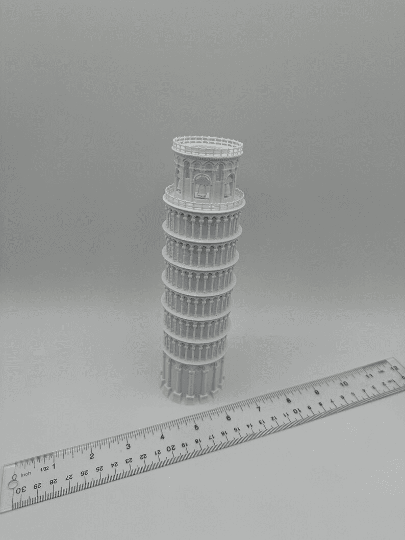 Leaning Tower of Pisa Miniature Model | Desk Decor