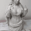 Funny Greek Goddess Middle Finger Bust Statue Decor
