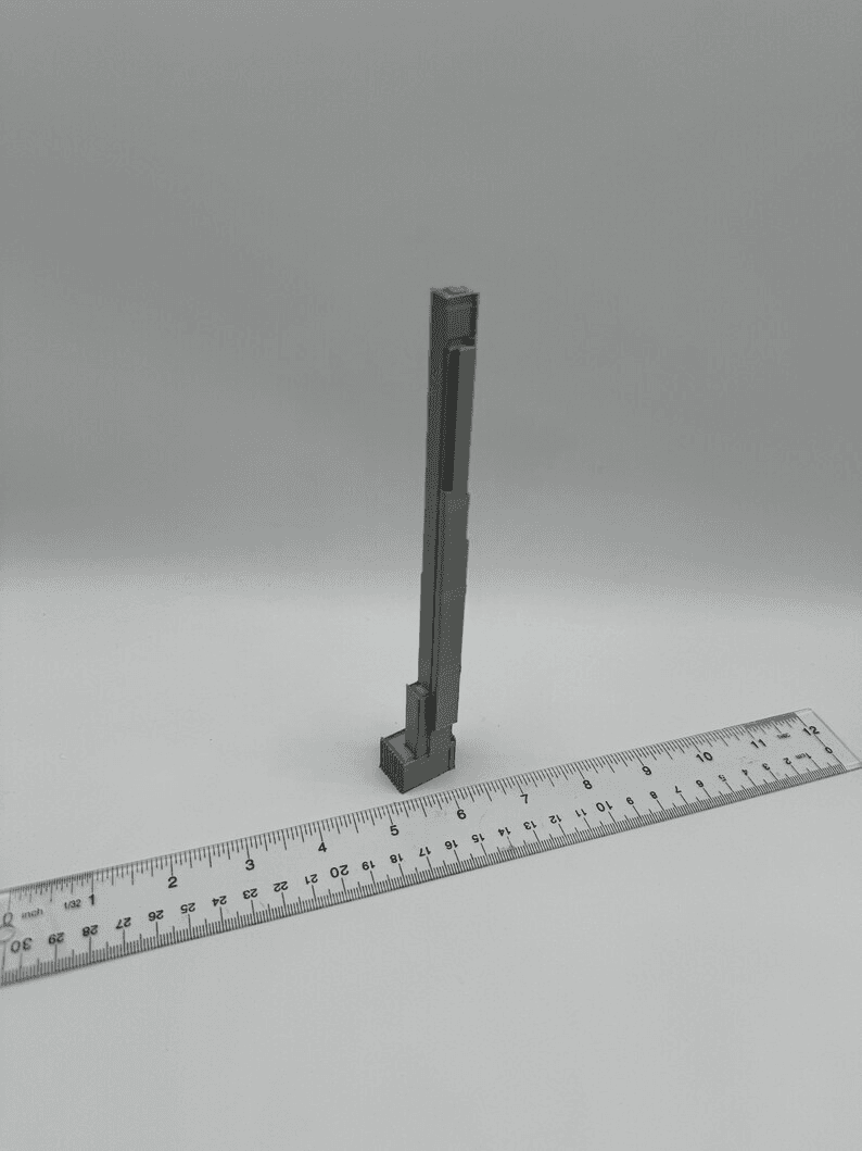 Central Park Tower Miniature Model | NYC Skyscraper Replica