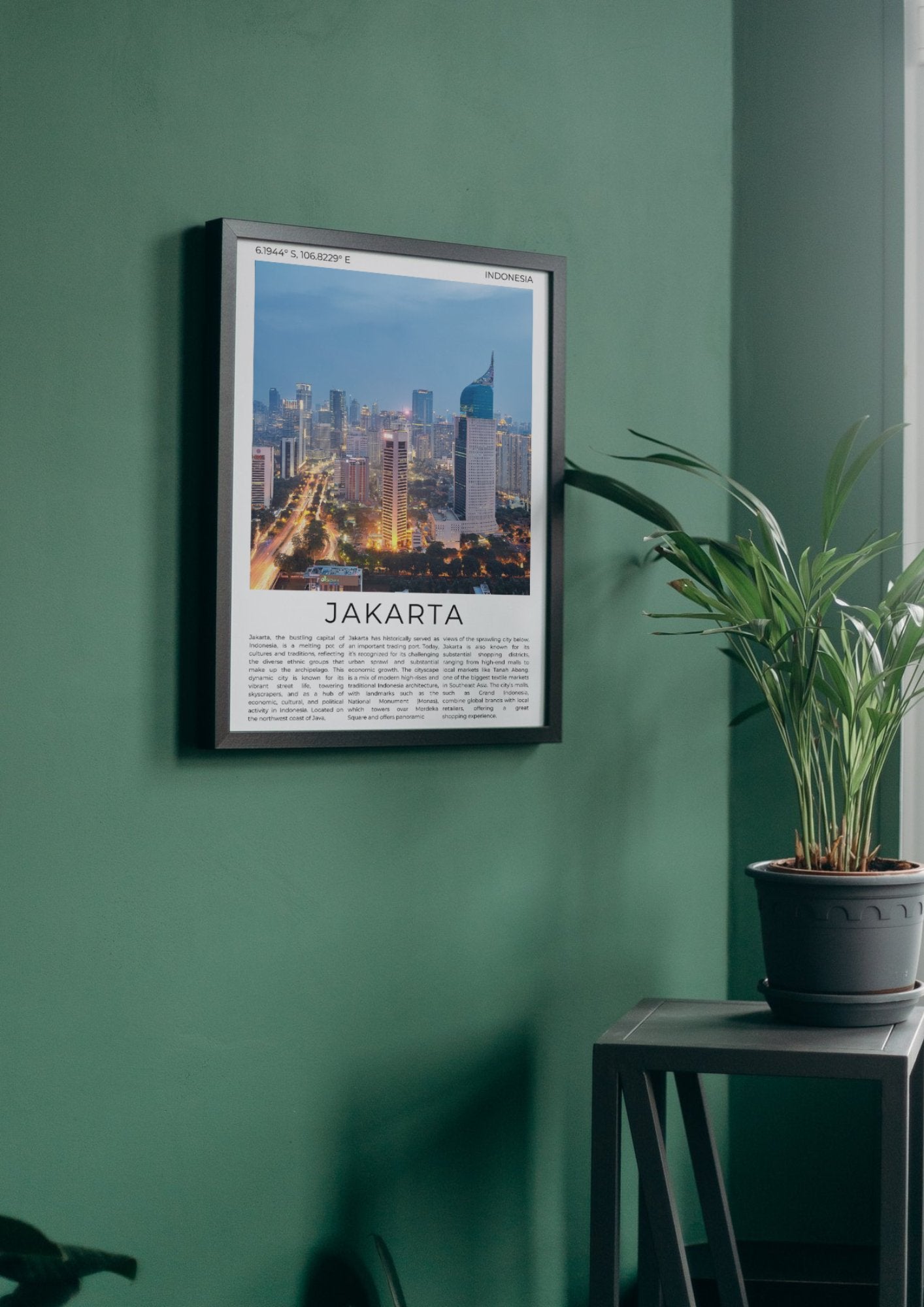 Jakarta: Gateway to Indonesia - ProfessorPrintsUK - A6