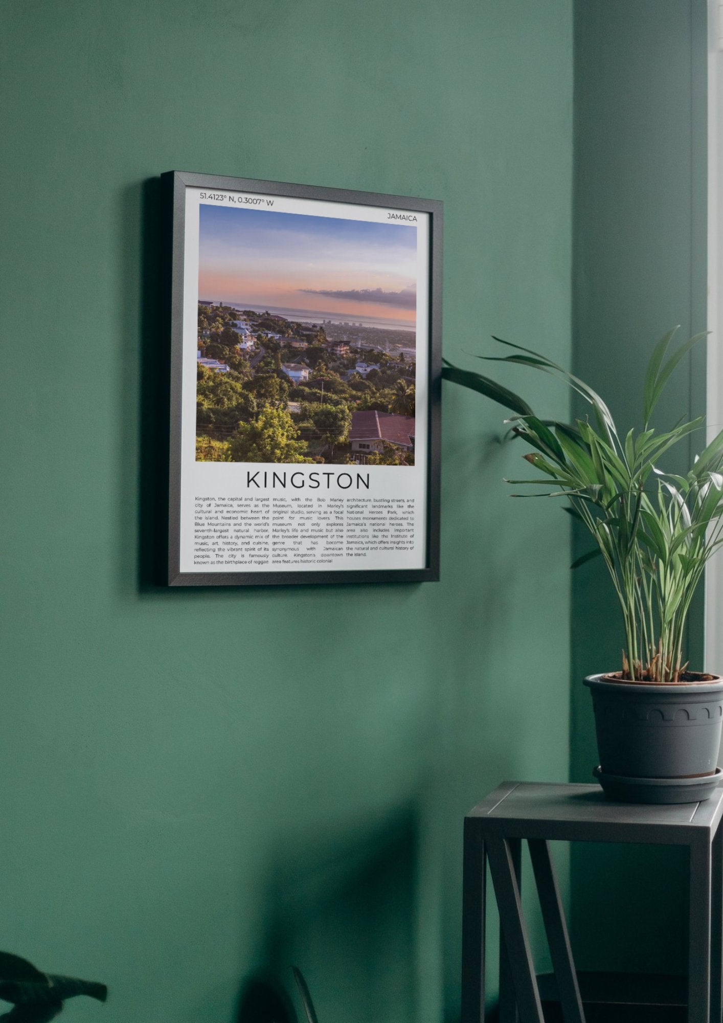 Kingston: Heartbeat of Jamaica - ProfessorPrintsUK - A6