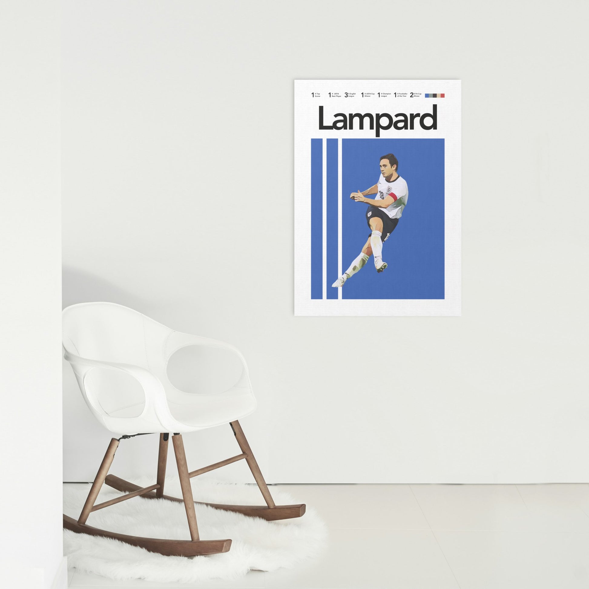 Lampard: The Legend's Legacy Poster - ProfessorPrintsUK - A6