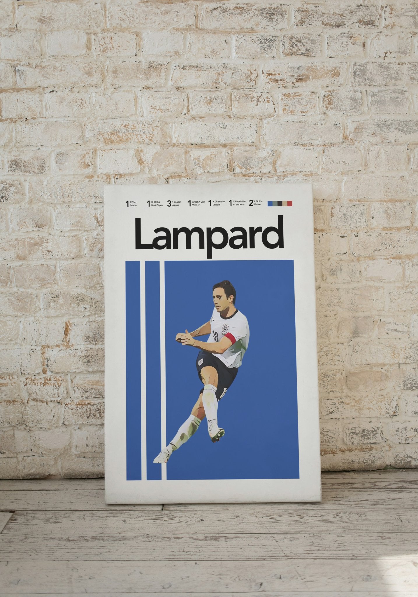 Lampard: The Legend's Legacy Poster - ProfessorPrintsUK - A6