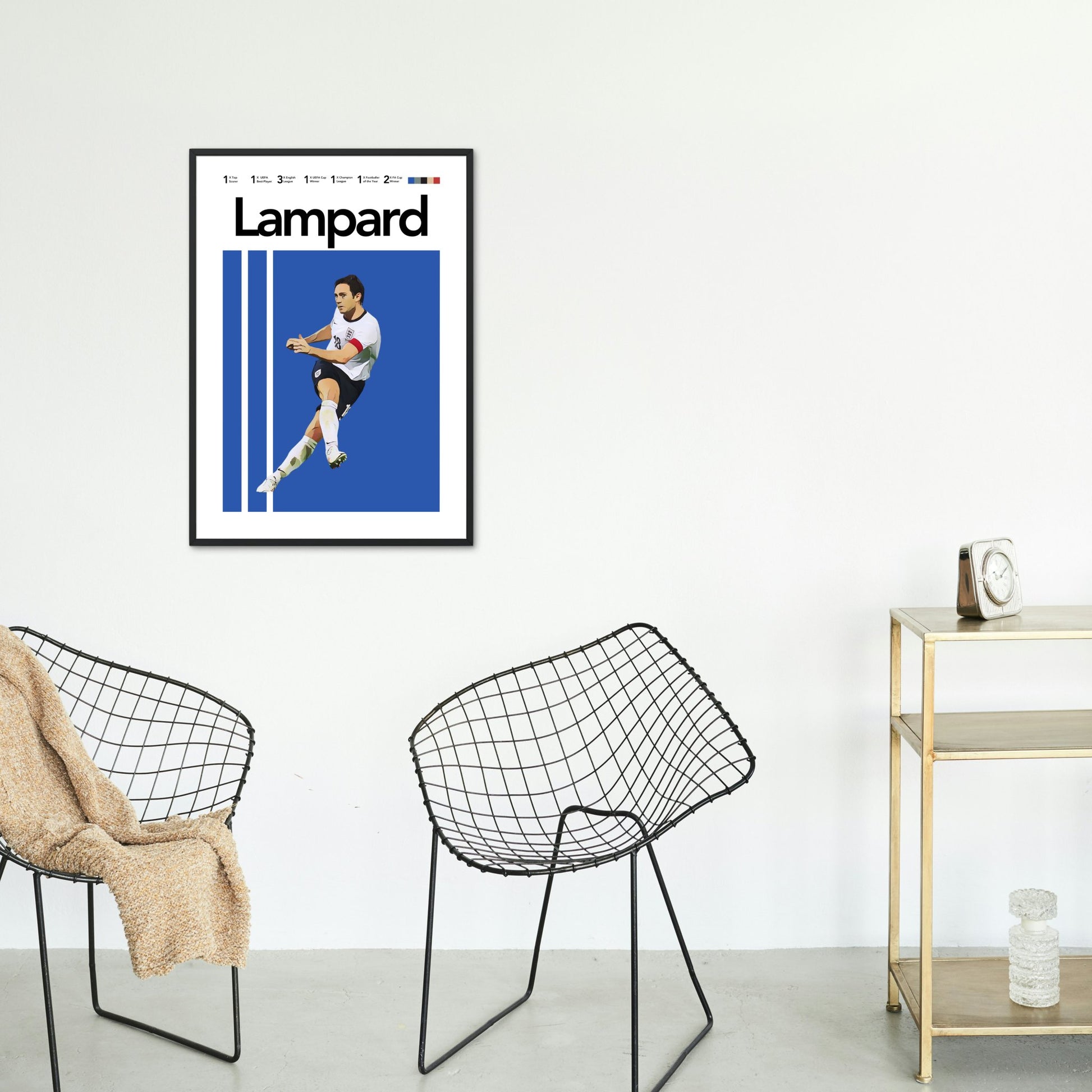 Lampard: The Legend's Legacy Poster - ProfessorPrintsUK - A6