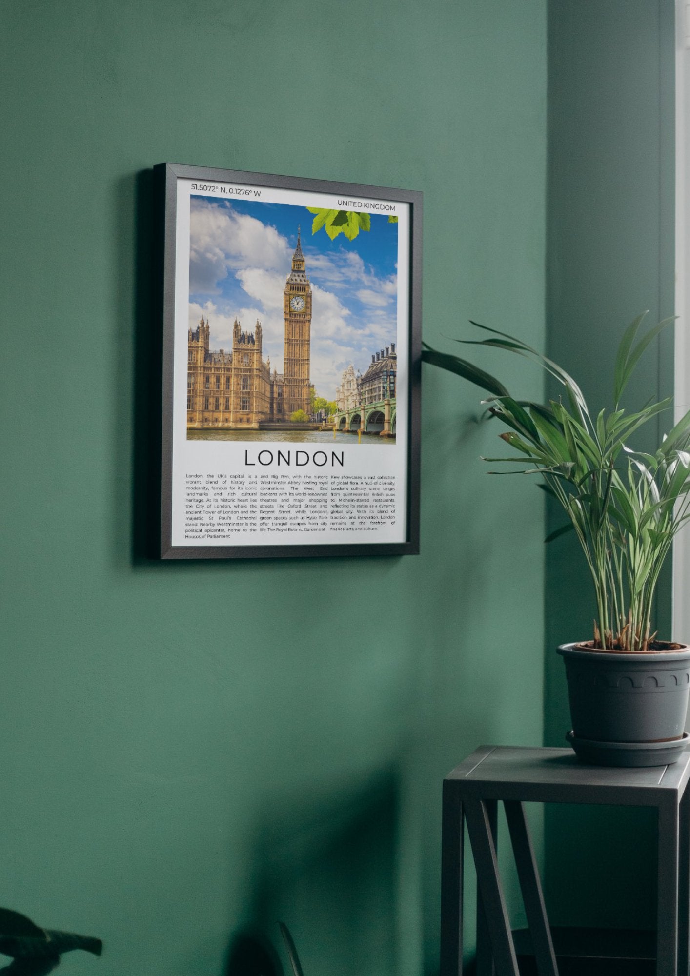 London: Iconic Capital of the UK - ProfessorPrintsUK - A6