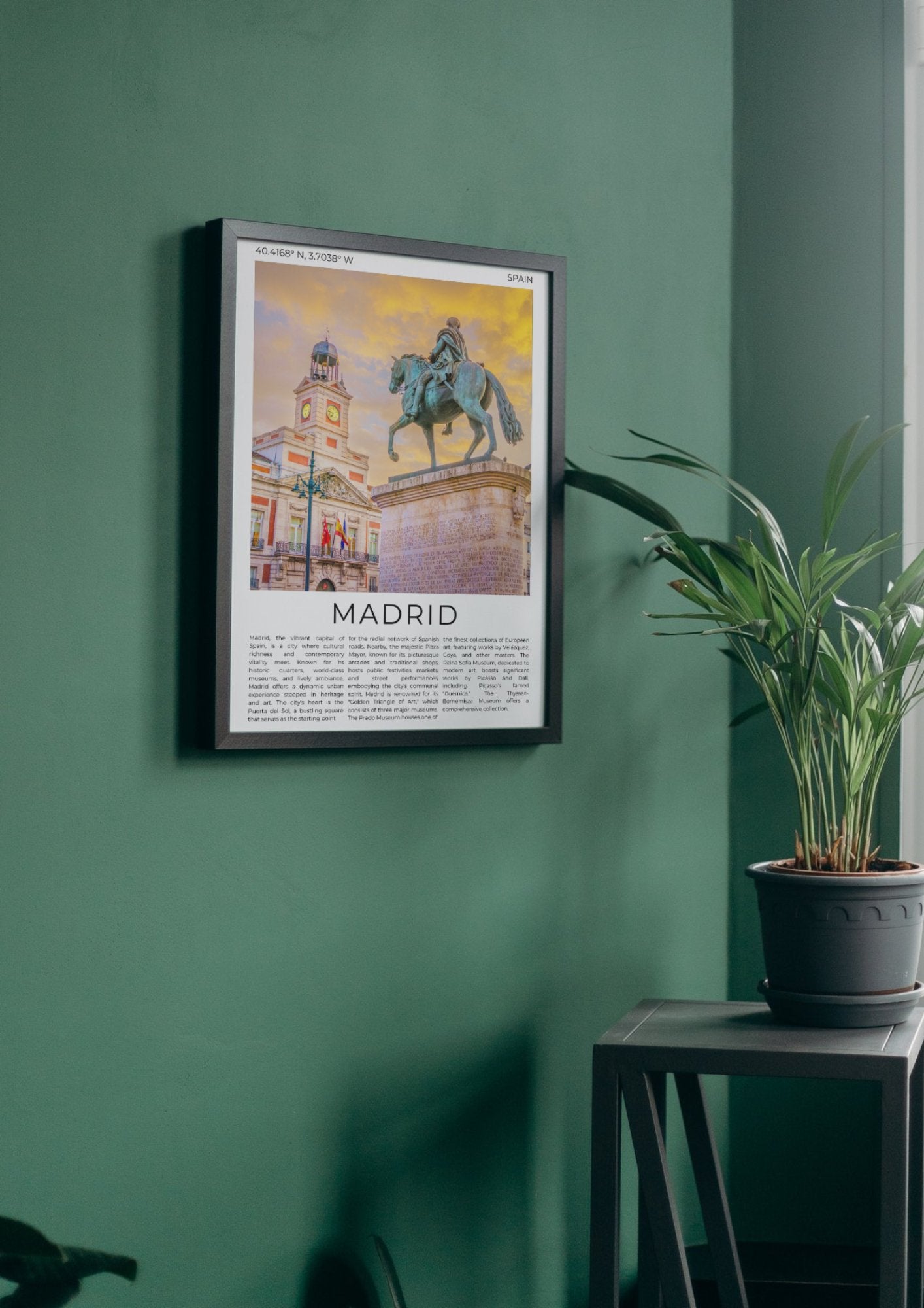 Madrid: Heart of Spain - ProfessorPrintsUK - A6