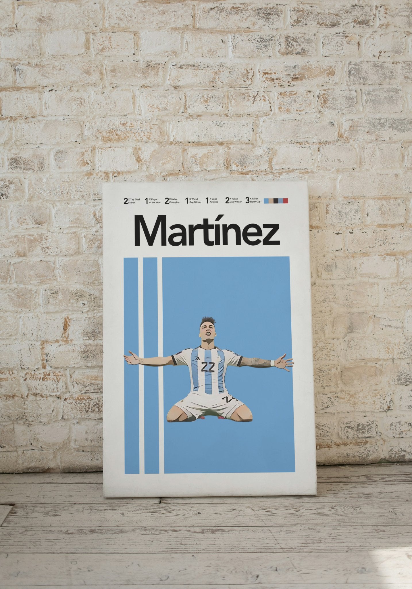 Martinez: The Rising Star's Legacy Poster - ProfessorPrintsUK - A6