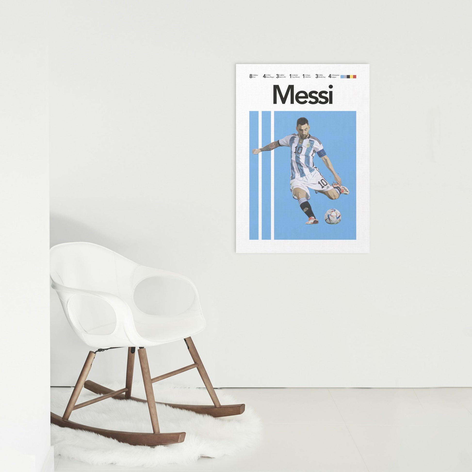 Messi: The Ultimate Legend Poster - ProfessorPrintsUK - A6