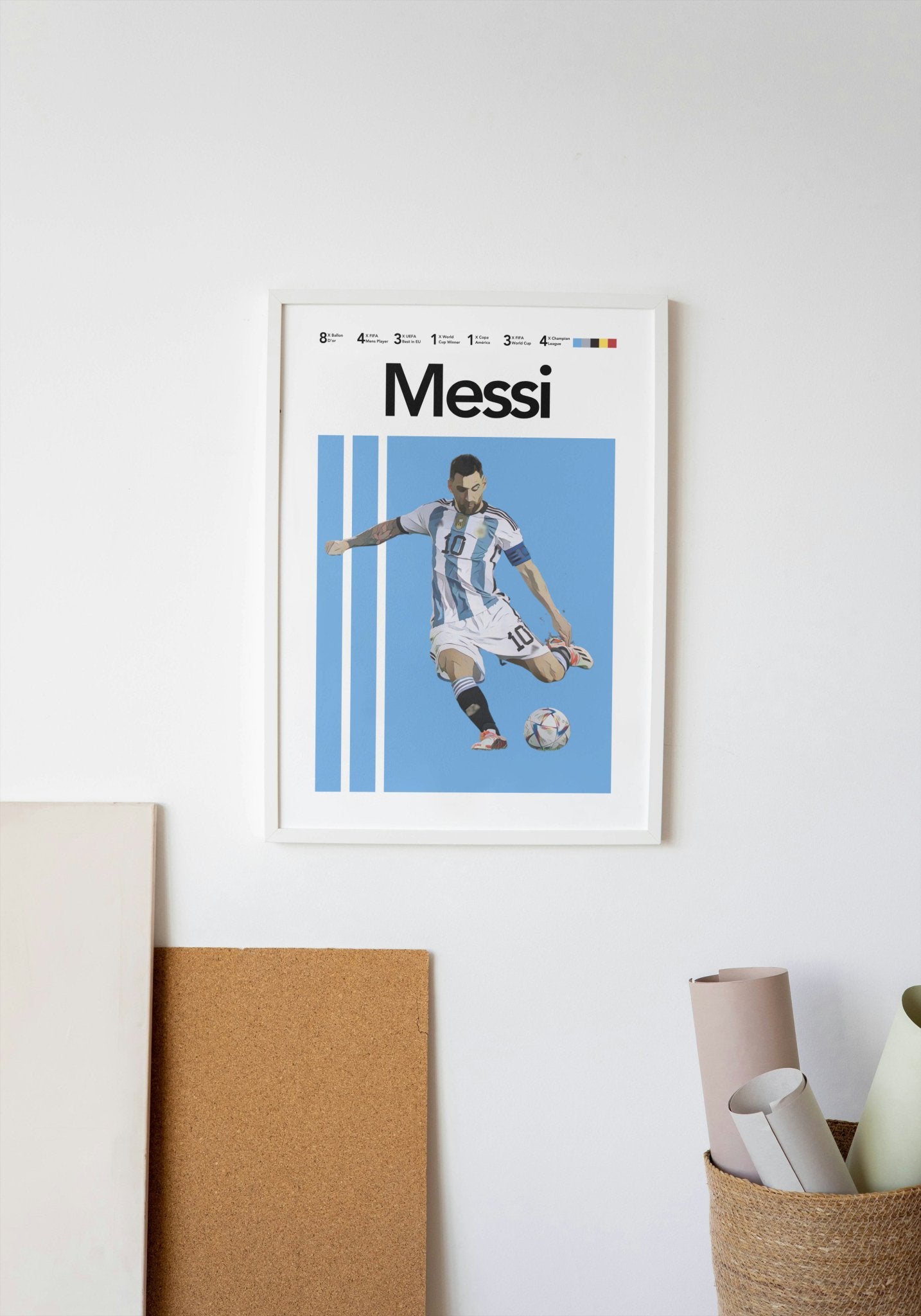 Messi: The Ultimate Legend Poster - ProfessorPrintsUK - A6