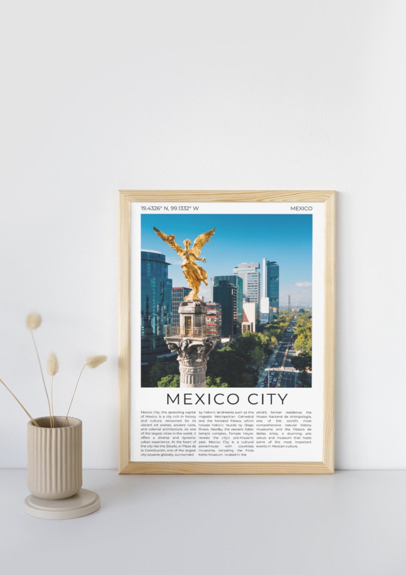 Mexico City: Heart of Aztec Heritage - ProfessorPrintsUK - A6