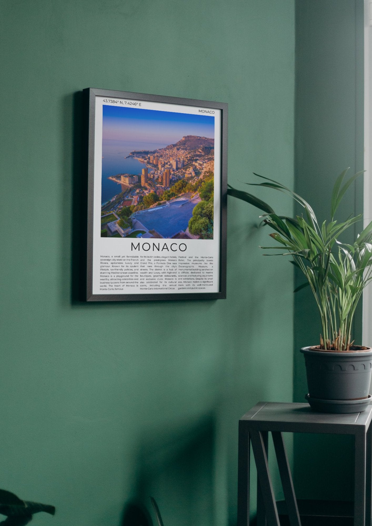 Monaco: Glamour of the Riviera - ProfessorPrintsUK - A6