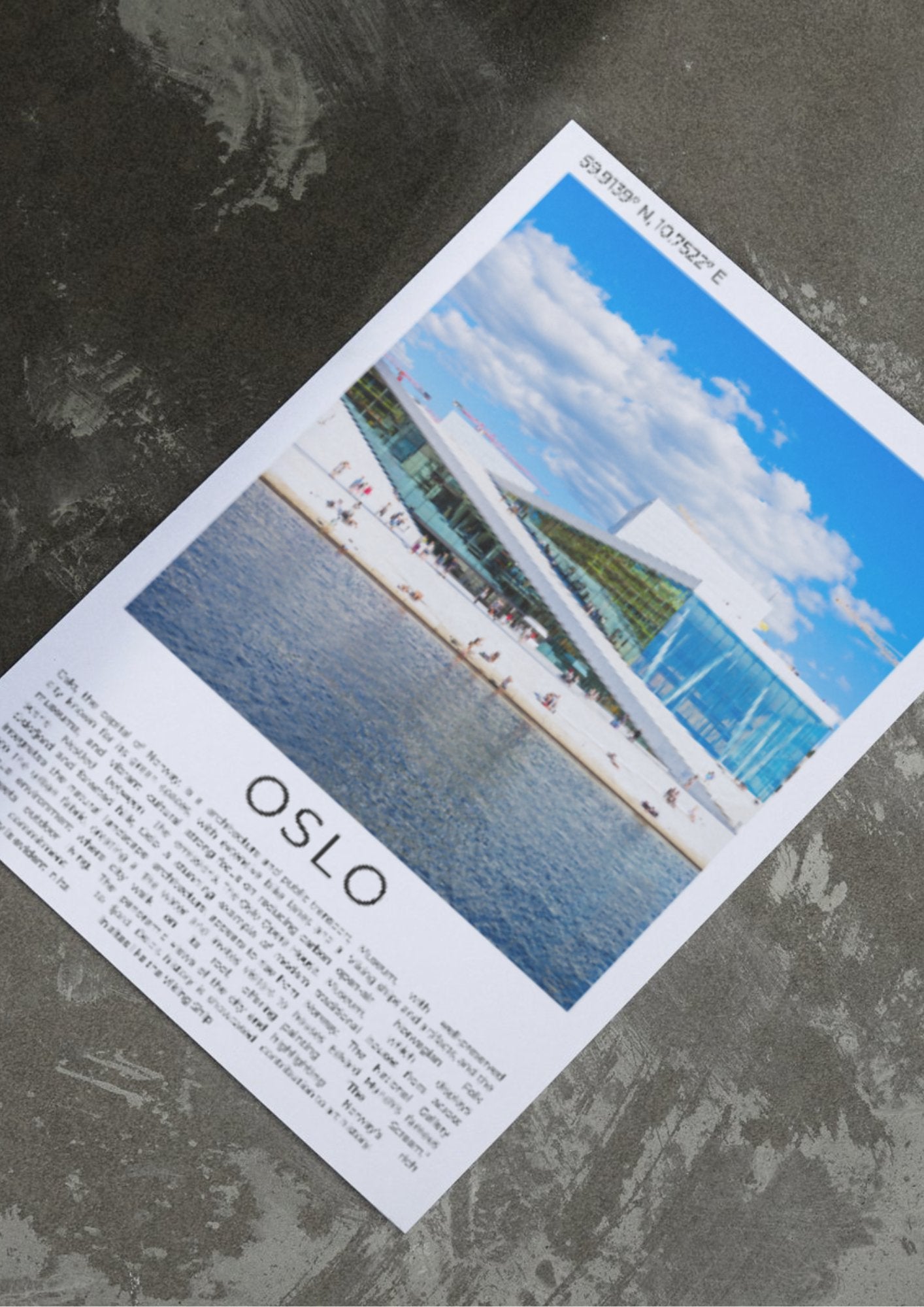 Oslo: Gateway to the Fjords - ProfessorPrintsUK - A6