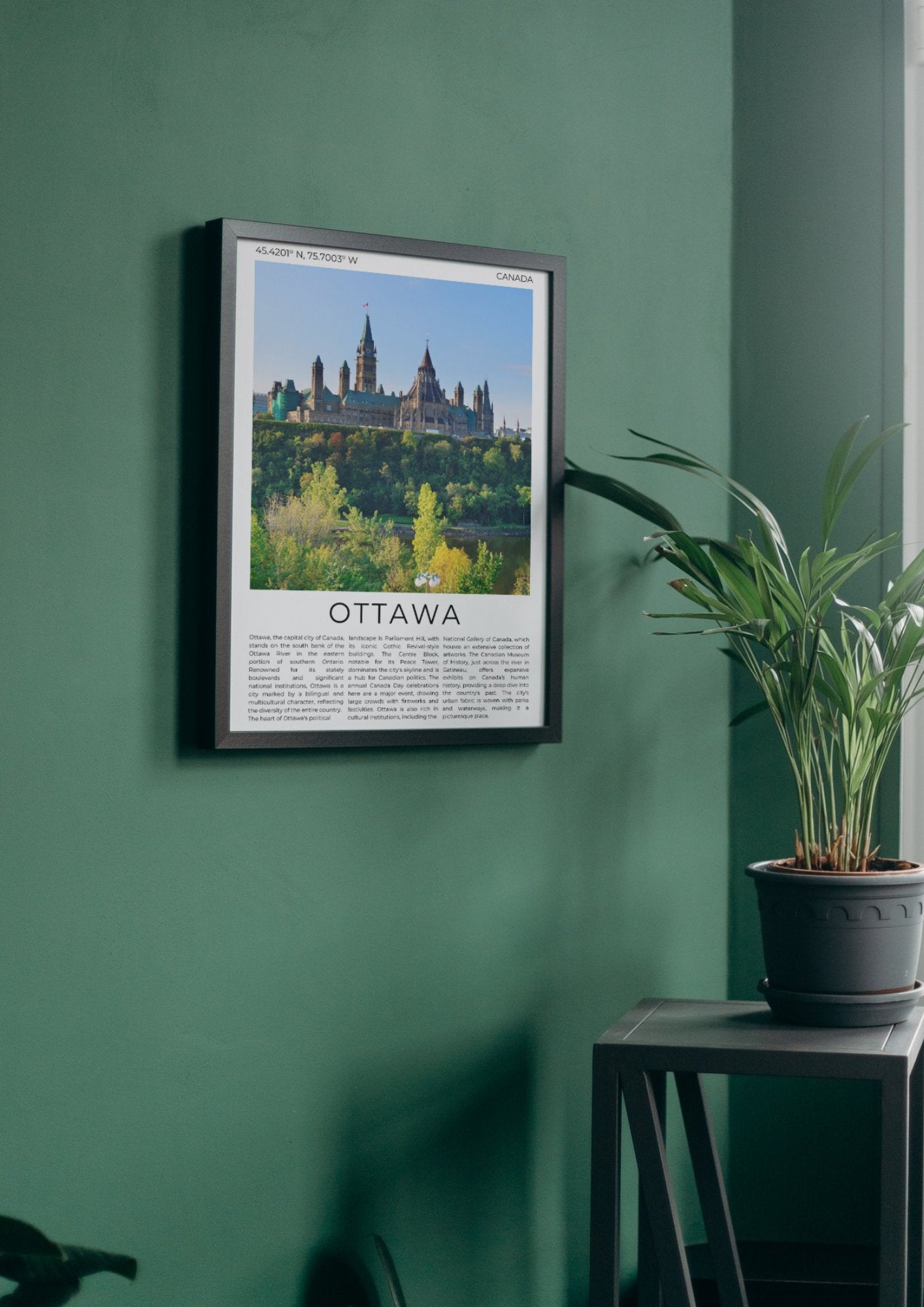 Ottawa: Capital of Canada - ProfessorPrintsUK - A6