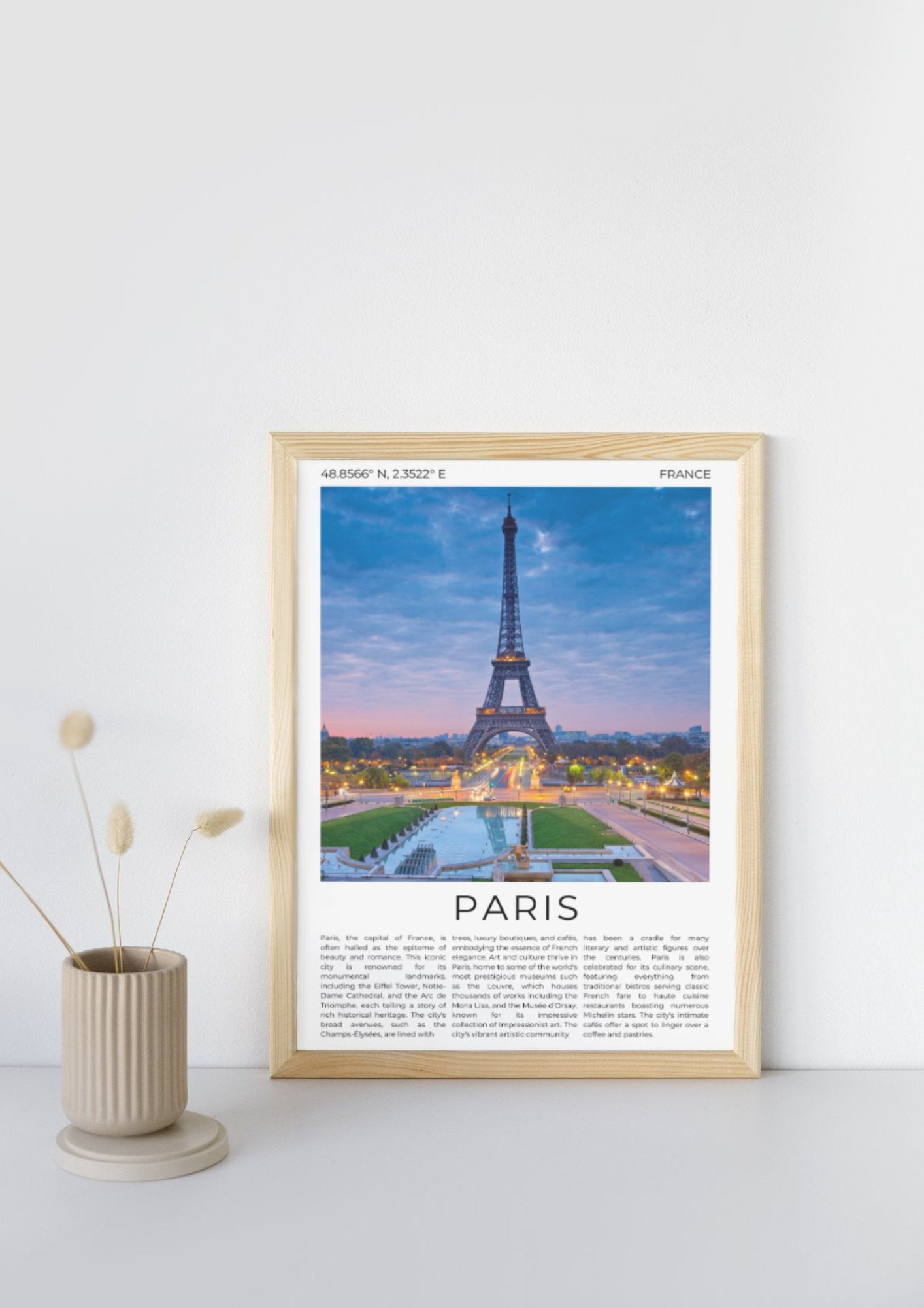 Paris: City of Light - ProfessorPrintsUK - A6