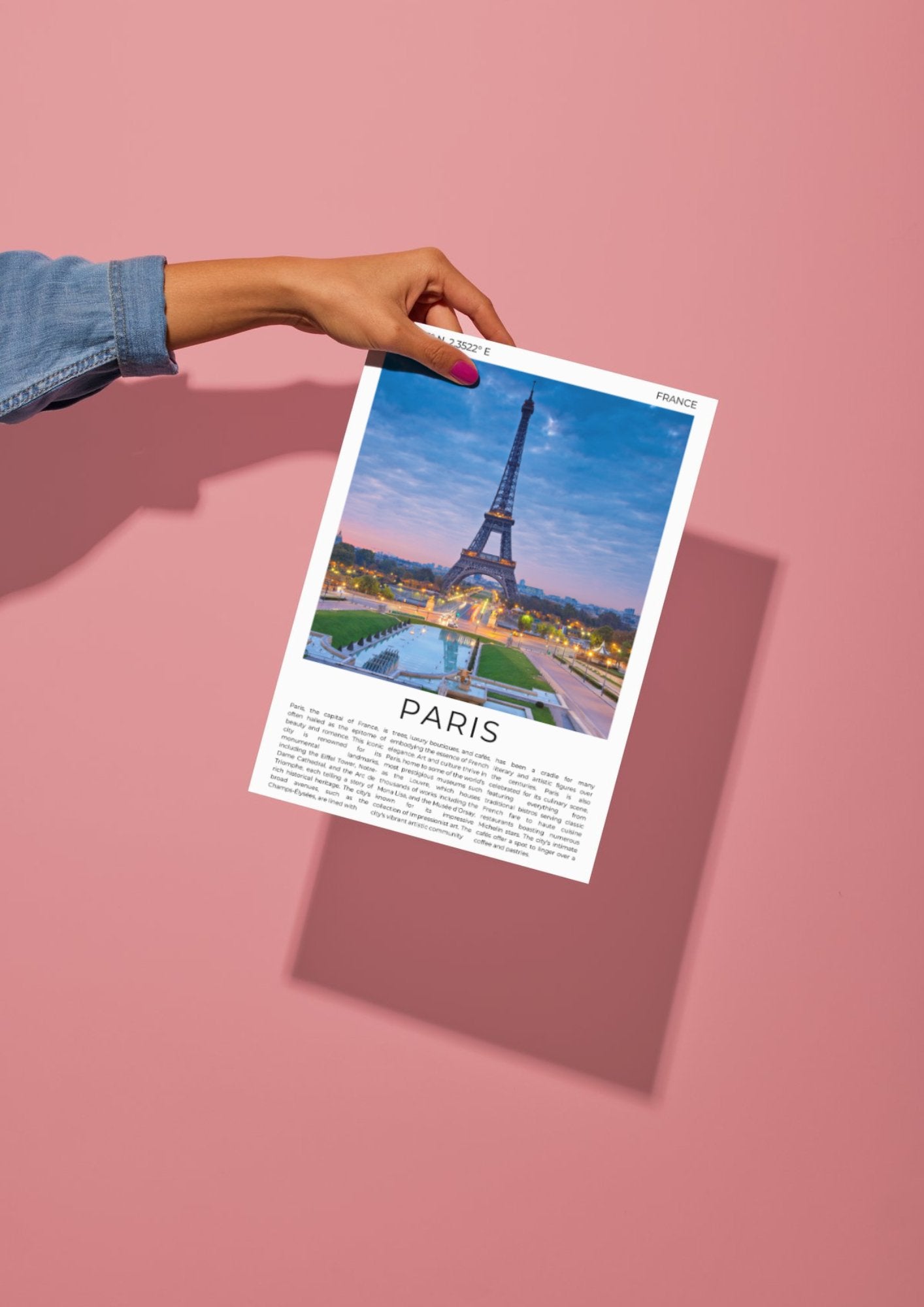 Paris: City of Light - ProfessorPrintsUK - A6