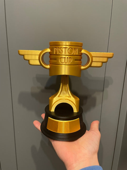 Piston Cup Trophy - Lightning McQueen Replica - ProfessorPrintsUK - 