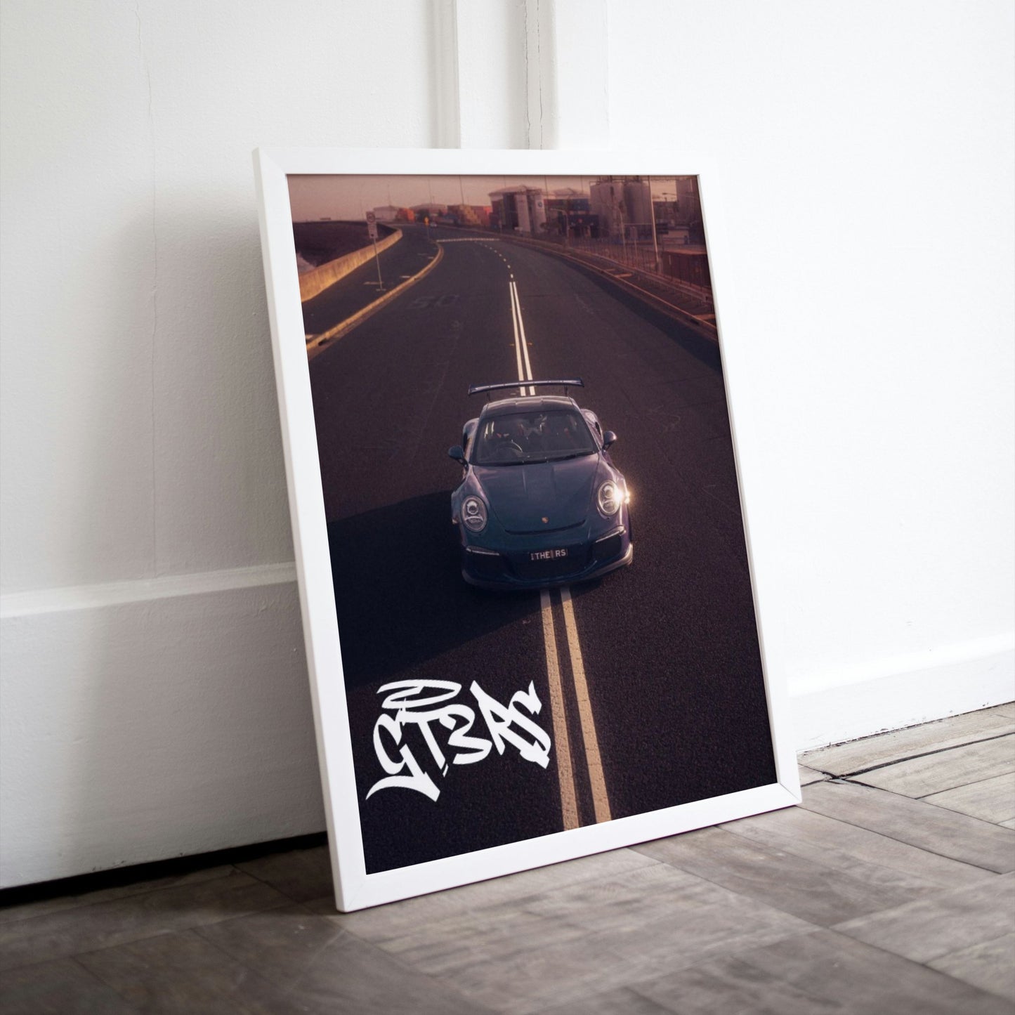 Porsche - GT3RS Poster - ProfessorPrintsUK - A5