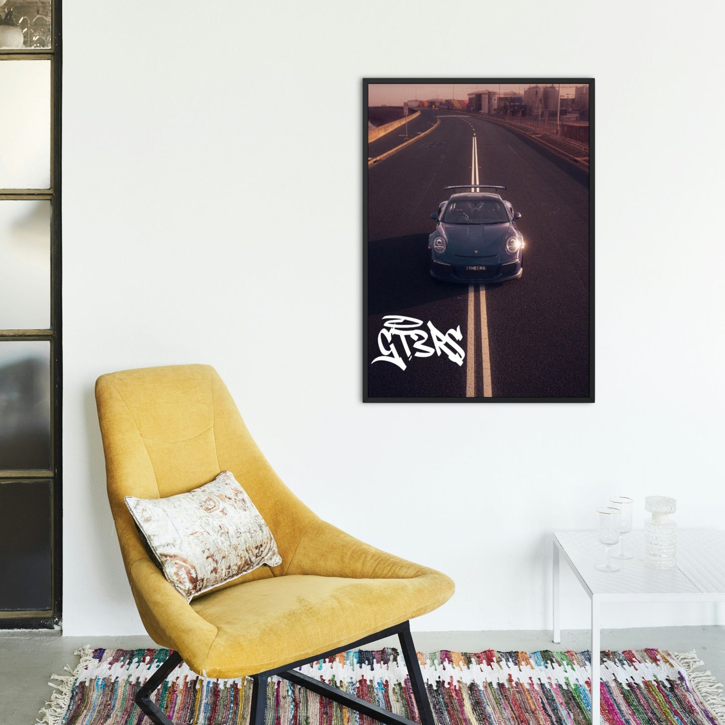 Porsche - GT3RS Poster - ProfessorPrintsUK - A5