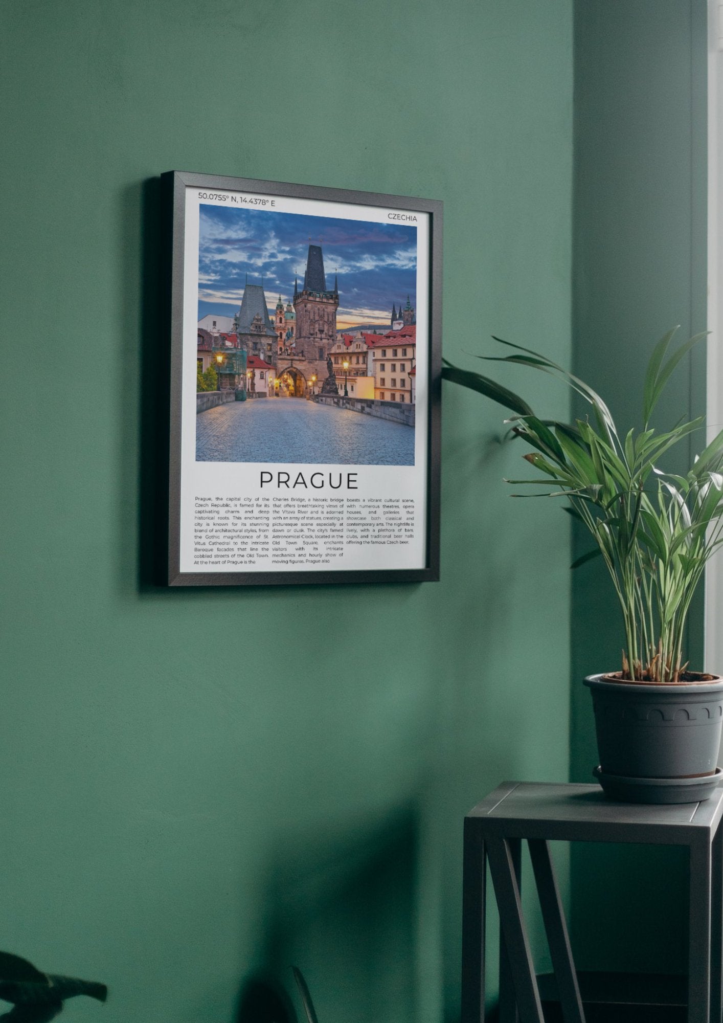 Prague: City of a Hundred Spires - ProfessorPrintsUK - A6