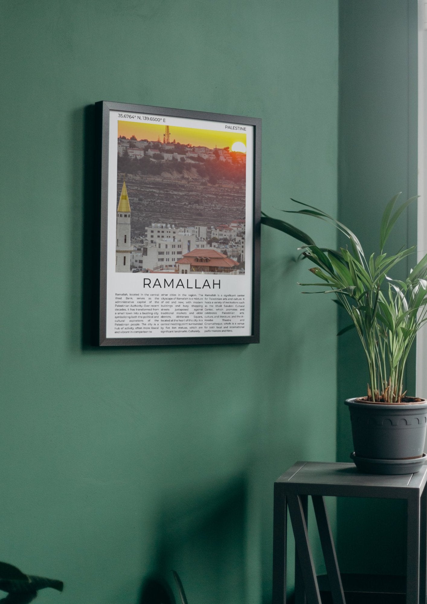 Ramallah: Cultural Heart of Palestine - ProfessorPrintsUK - A6