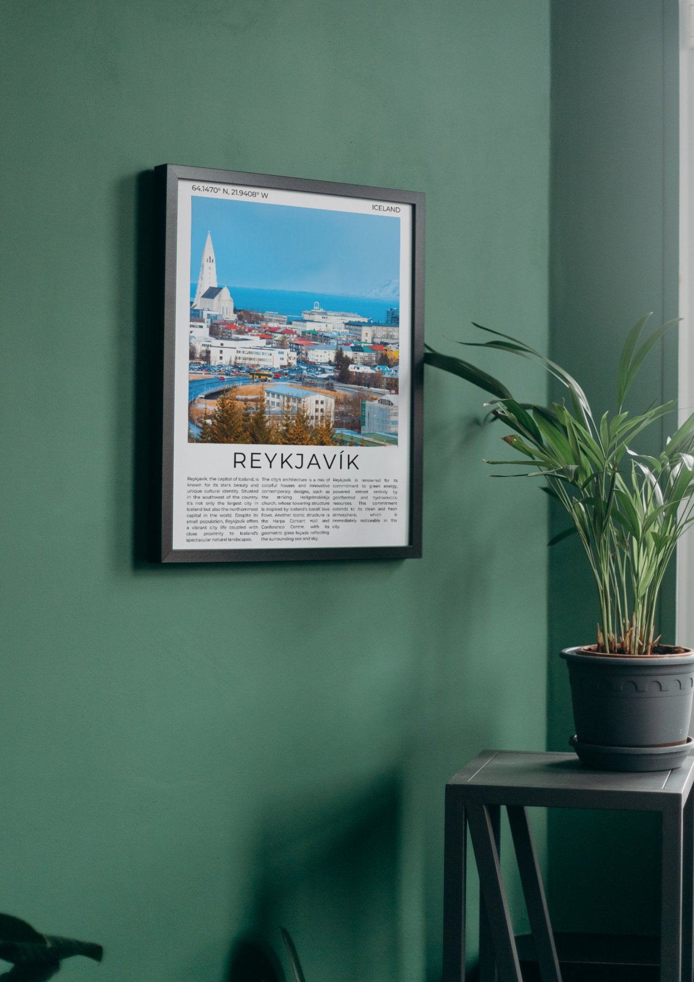 Reykjavik: Land of Fire and Ice - ProfessorPrintsUK - A6