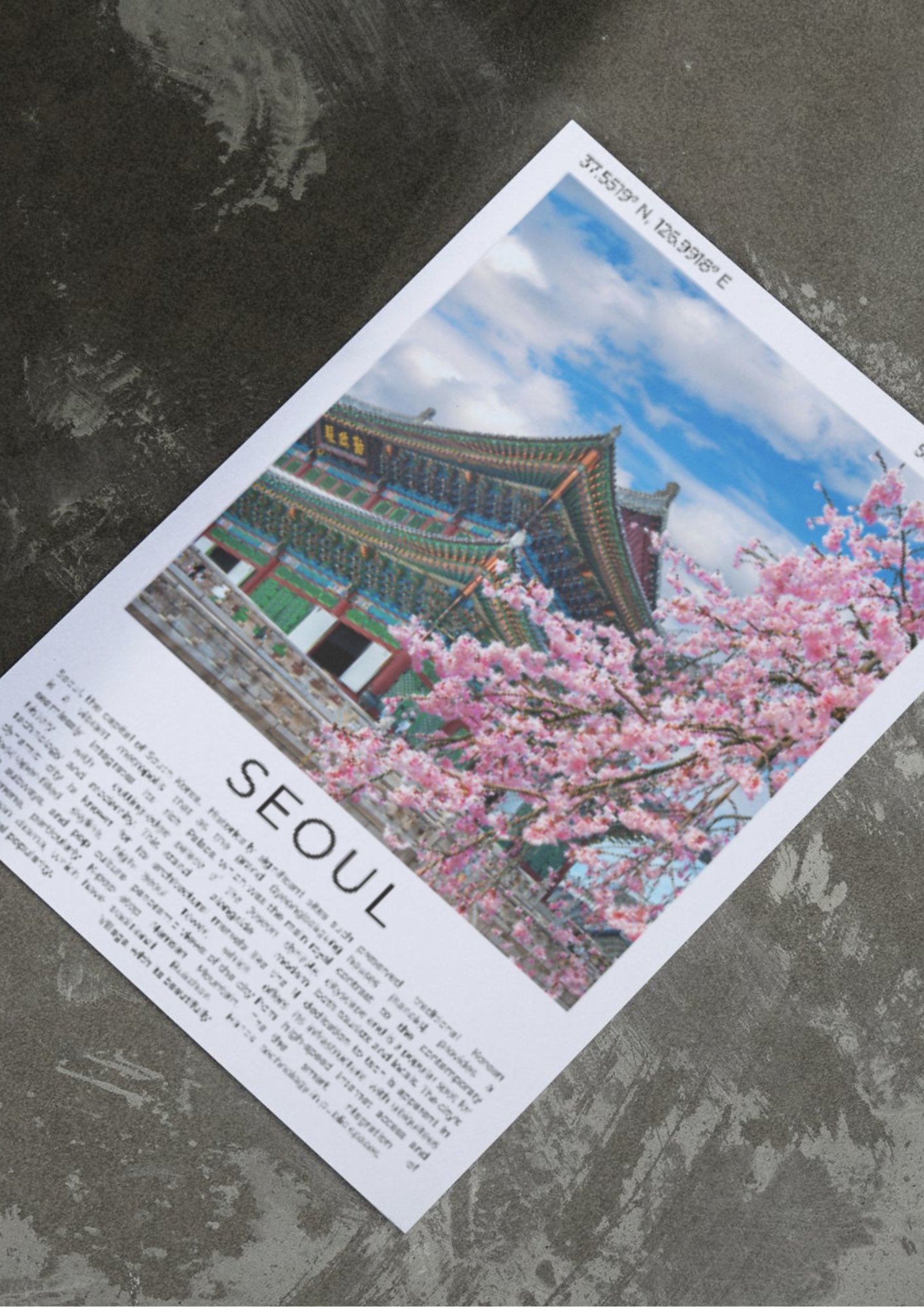 Seoul: The Dynamic Heart of Korea - ProfessorPrintsUK - A6