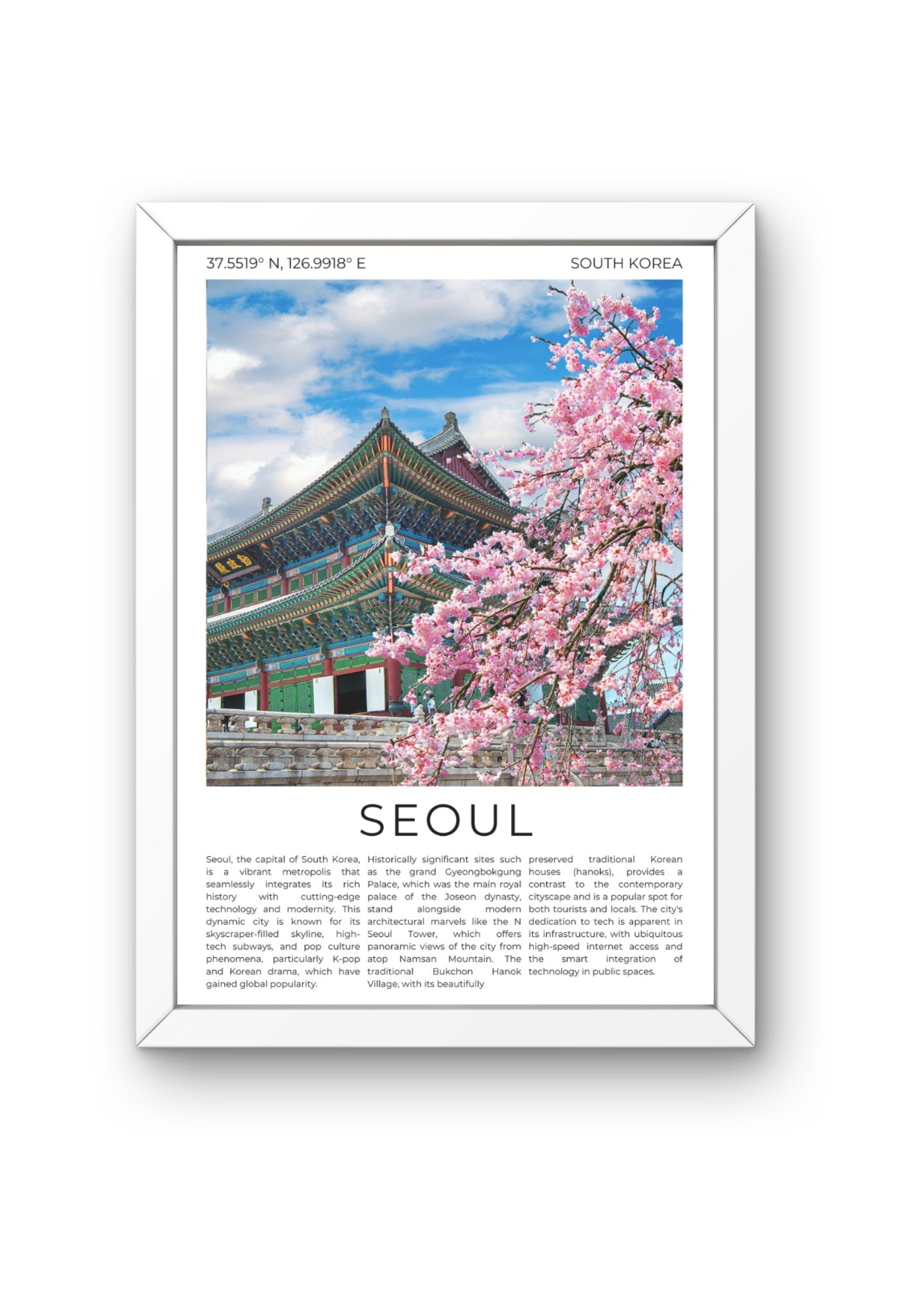 Seoul: The Dynamic Heart of Korea - ProfessorPrintsUK - A6