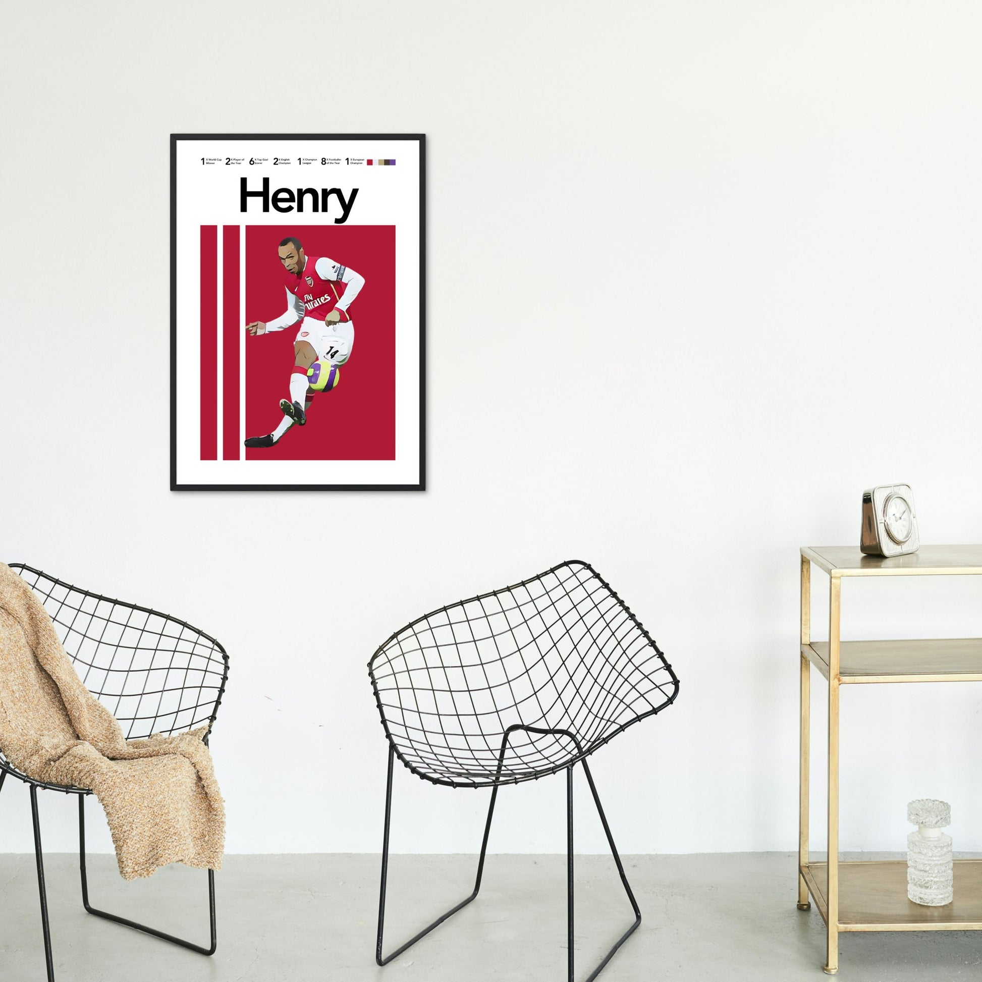 Thierry Henry: The Ultimate Legend's Legacy Poster - ProfessorPrintsUK - A6