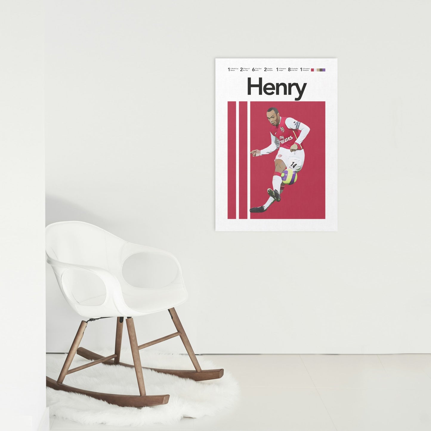 Thierry Henry: The Ultimate Legend's Legacy Poster - ProfessorPrintsUK - A6