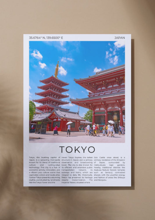 Tokyo: The Pulse of Japan - ProfessorPrintsUK - A6