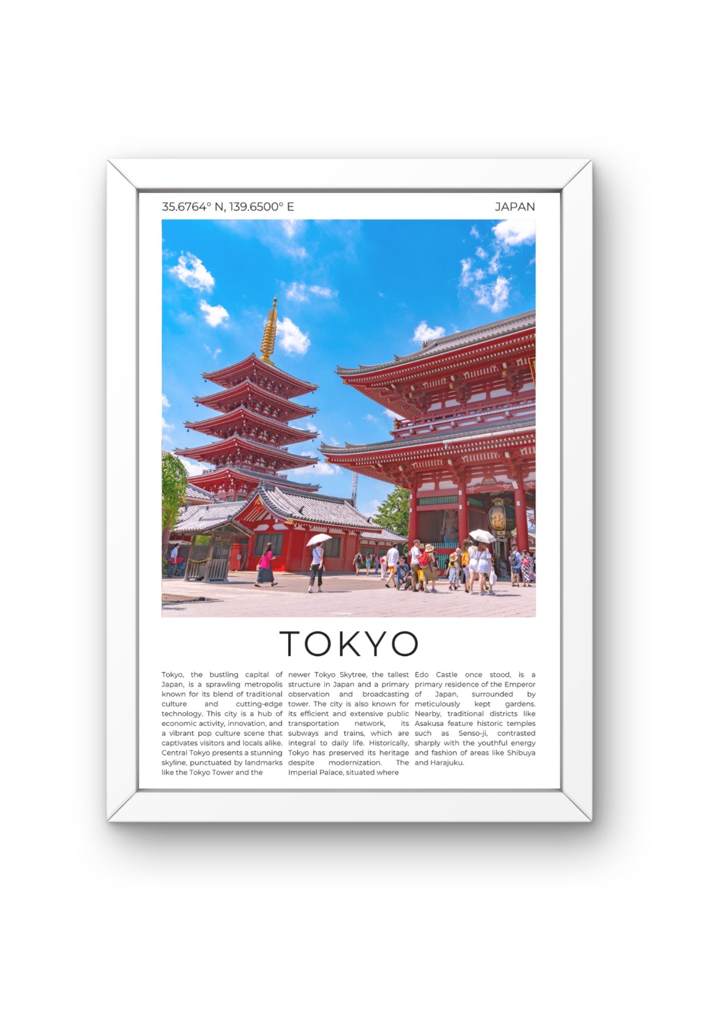 Tokyo: The Pulse of Japan - ProfessorPrintsUK - A6