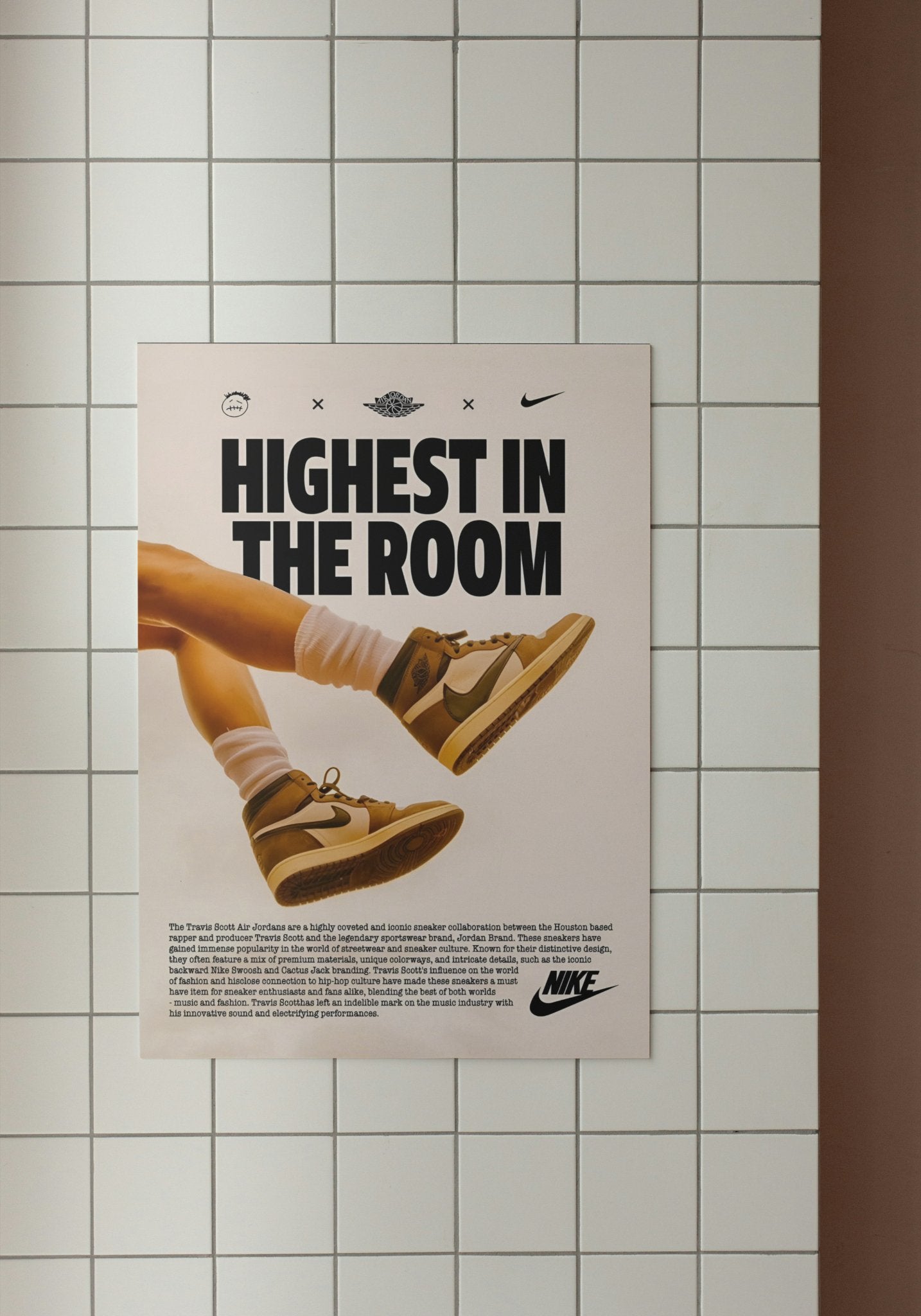 Travis Scott | Highest in the Room Poster - ProfessorPrintsUK - Extra Small - A5