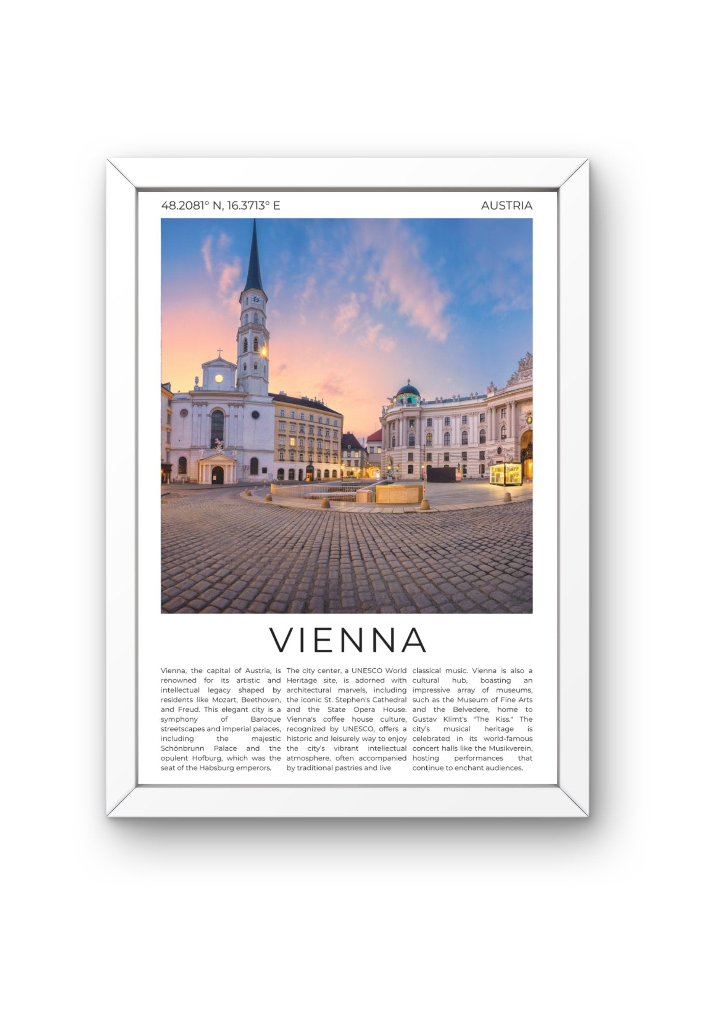 Vienna: The Imperial City - ProfessorPrintsUK - A6