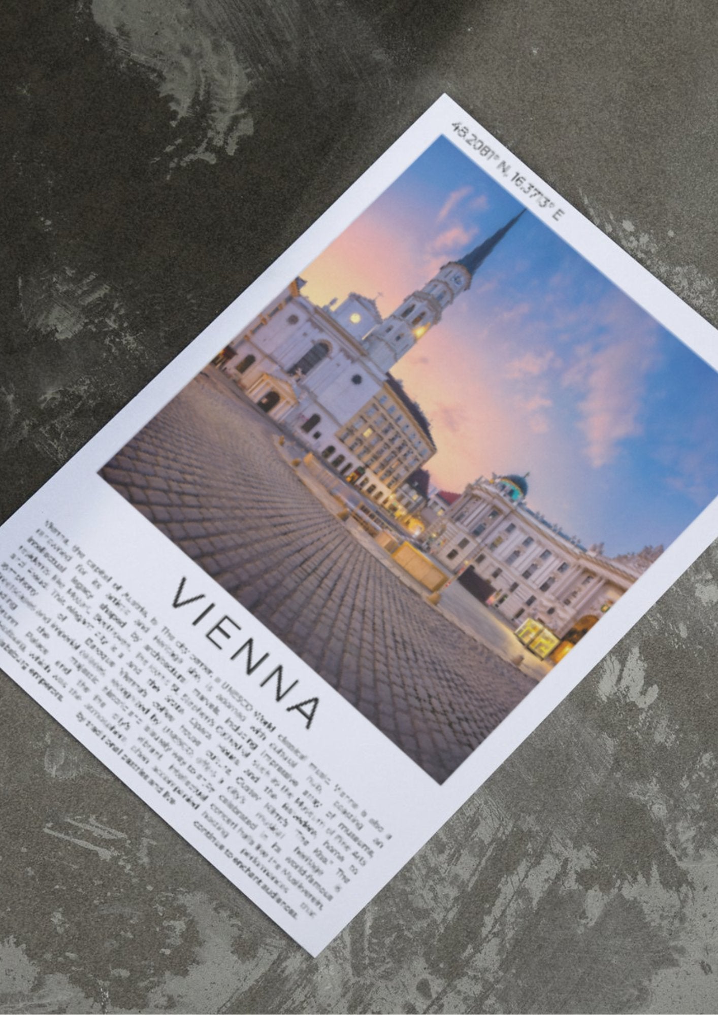 Vienna: The Imperial City - ProfessorPrintsUK - A6