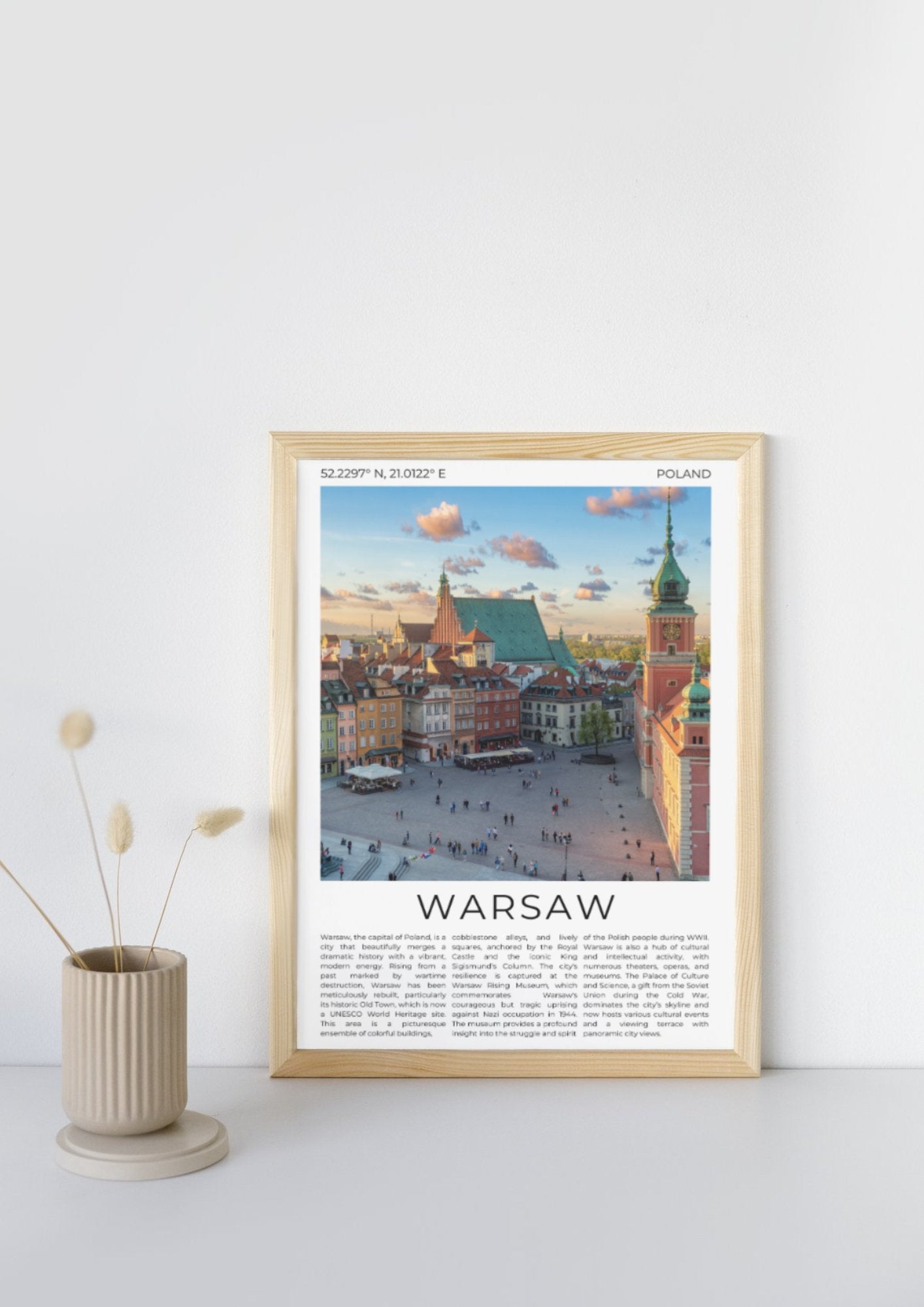 Warsaw: The Phoenix City - ProfessorPrintsUK - A6